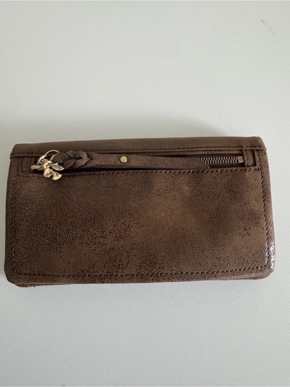 Hobo Gold Leaf Lumen Continental Wallet - Picture 5 of 6
